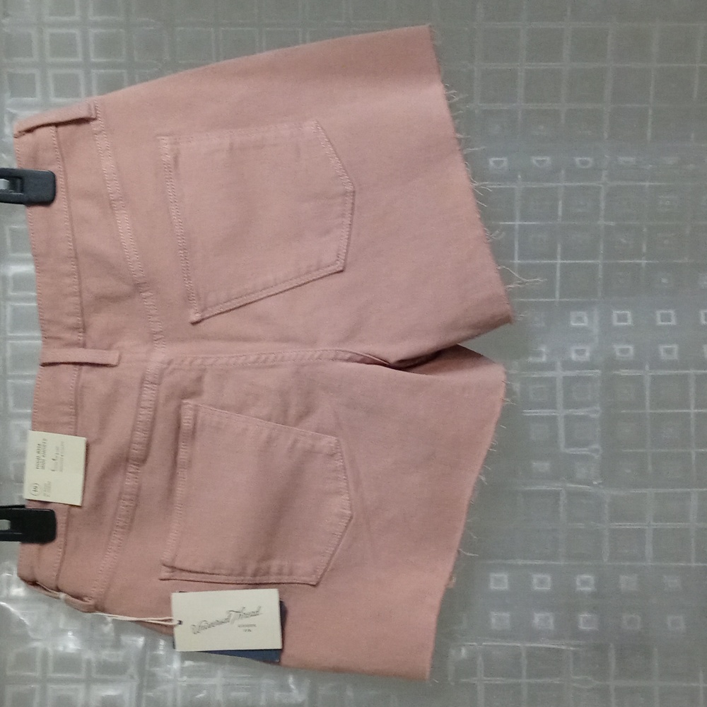 Women's High Rise Midi Shorts - Picture 2 of 7